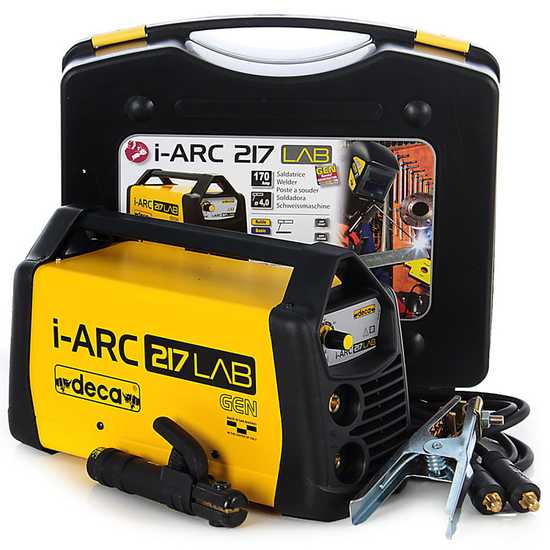 Deca I-ARC 217 GEN - Inverter Welding Machine (MMA) + Case, Direct Current (DC)