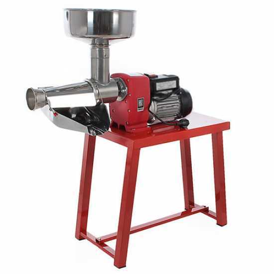 New O.M.R.A. OM-2820-EE - Tomato Press on Bench - 400 W Electric Motor - 220V