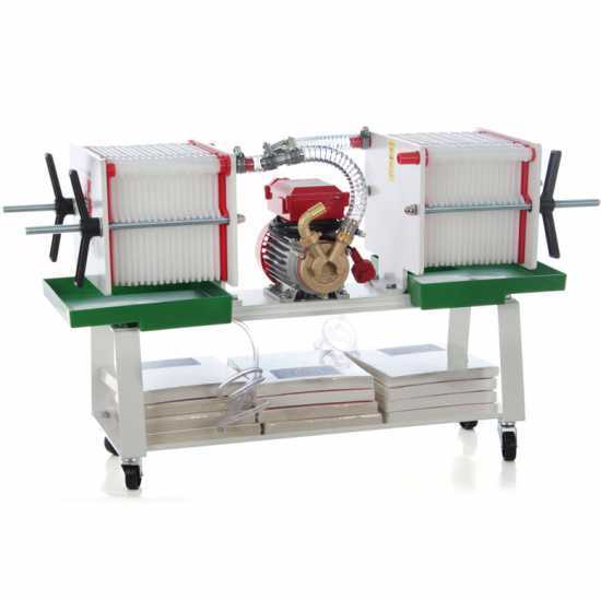 Rover Colombo 36 - Cartridge filter for wine on wheels - Bronze pump