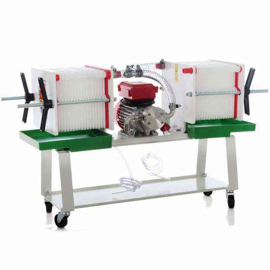 Rover Colombo 36 OIL -  Wheeled Oil Carton Filter- Stainless Steel Pump