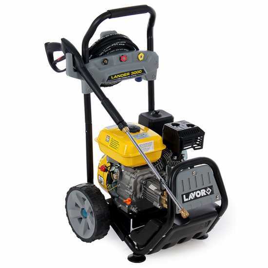 Lavor Lander 3000 Petrol Pressure Washer with 196 cc Petrol Engine - 210 bar
