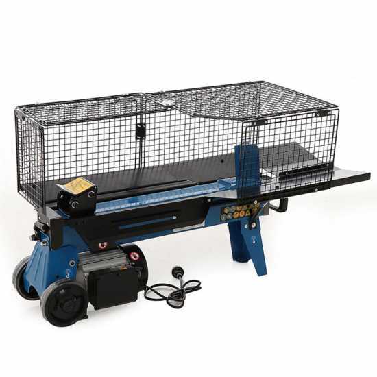 AMA 6T GNU Horizontal Log Splitter with 2200 W Electric Motor - 6 T Splitting Force