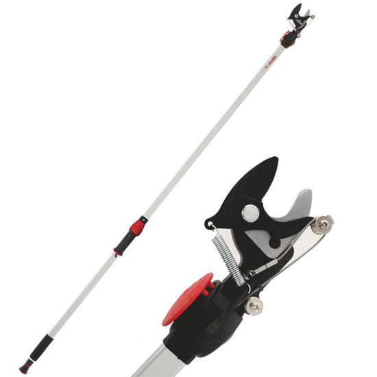 Ausonia - Pruning Shear with 2 m fixed pole - &Oslash; 35mm - Rotating head - Sawyer