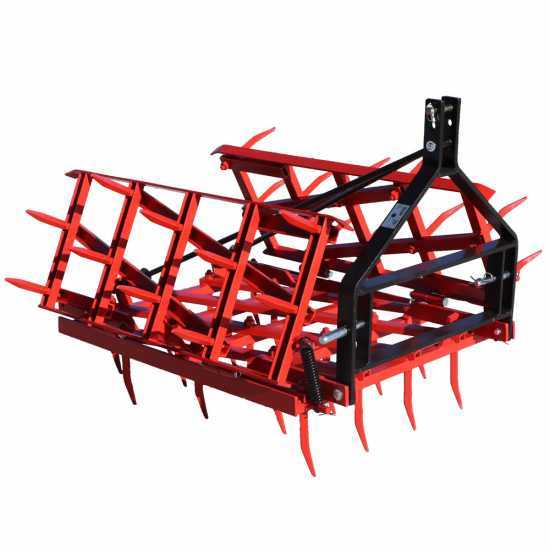 AgriEuro EPP40 heavy tooth harrow - heavy-duty series - portable / towed - 40 teeth, foldable
