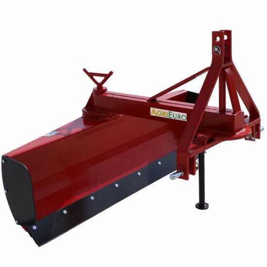 AgriEuro LLM120 Tractor-mounted Grader Blade - Medium Series - Swivel Ring and Rotating Blade