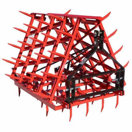 AgriEuro EPP60 heavy tooth harrow - heavy-duty series - portable / towed - 60 teeth, foldable