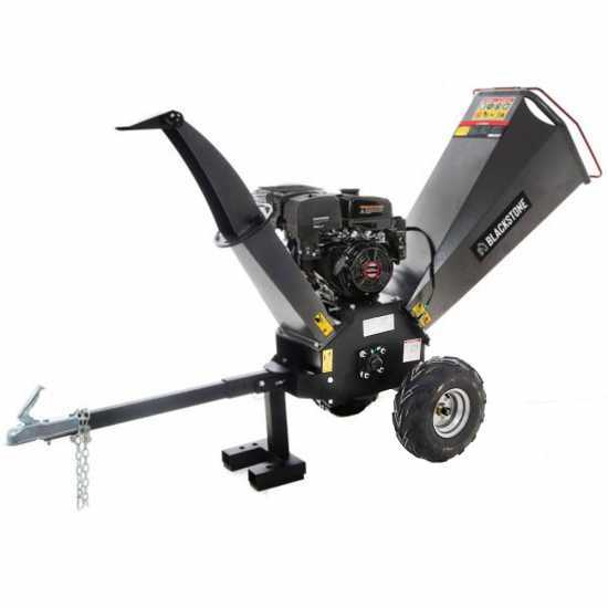 BlackStone BC 1500 LE - Professional petrol garden shredder - Loncin 15 HP petrol engine