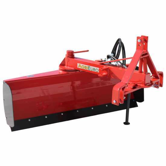 AgriEuro LLP200 Tractor-mounted Hydraulic Grader Blade - Heavy Series - Swivel Ring and Rotating Blade