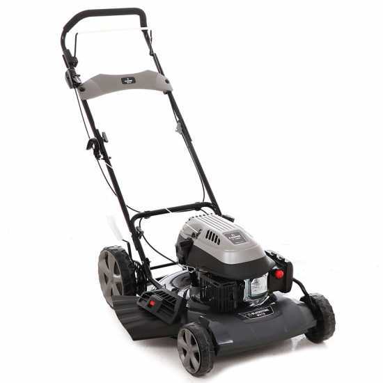 Blackstone M510 Hand-pushed Petrol Lawn Mower for Mulching Cutting System - 2 in 1: Mulching + Side Discharge