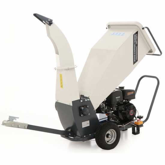 BlackStone GBD-1500 L - Professional petrol garden shredder - 15 HP Loncin engine
