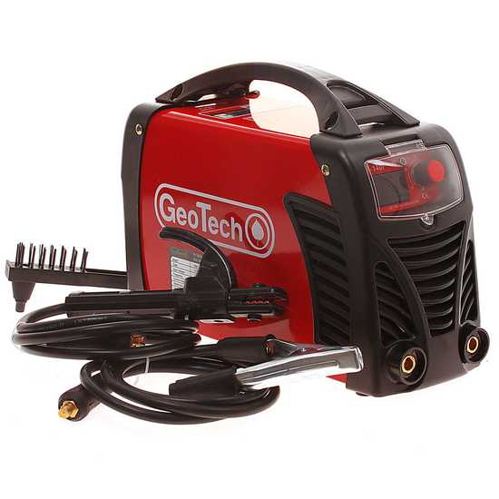 GeoTech WM-140 F Inverter Electrode Direct Current Welding Machine - 140 A - with MMA Kit