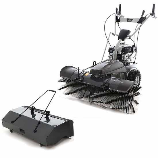 Blackstone GS100V-K Petrol Power Sweeper - 100 cm Working Width - B&amp;S Engine - Collector