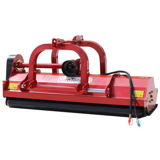 GeoTech Pro RMF200 - Reversible Tractor-mounted Flail Mower - Medium-heavy Series - Hydraulic Shift