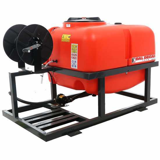 Dal Degan Tornado 500 L - Mobile Spraying Unit for Flatbed - Hose Reel - for Pick-ups