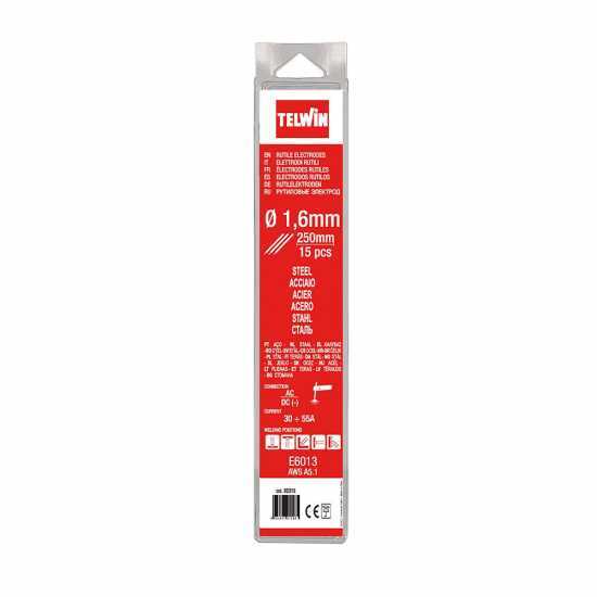 Telwin Rutile Electrodes 1,6 mm - 15 pieces