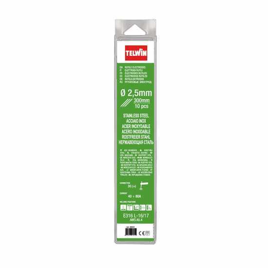 Telwin d. 2,5 mm Inox Electrodes - 10 pieces