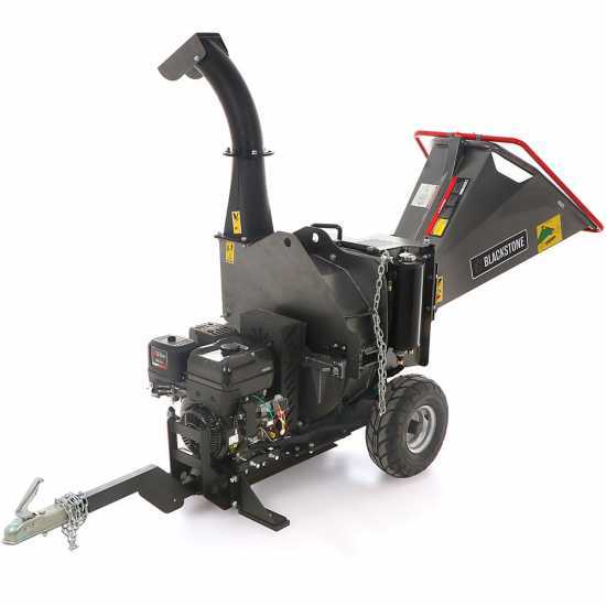 BlackStone BSFC 1600 BSE - Towable petrol garden shredder - B&amp;S gasoline engine