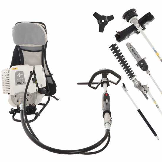 Blackstone BC4S 320 BP Multi Tool Brush Cutter with Pruner and Hedge Trimmers Attachments