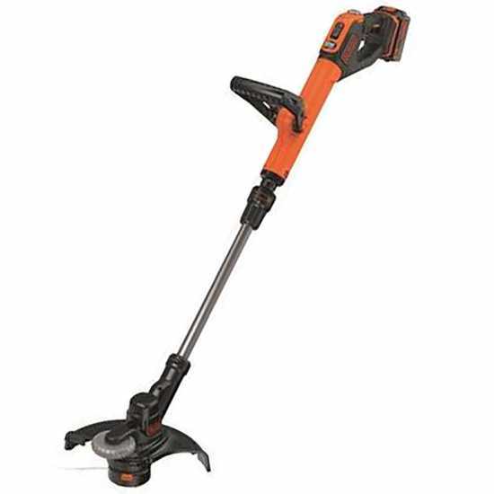 Black &amp; Decker STC1840EPC-QW Edge Strimmer - 18 V/ 4 Ah Lithium-ion Battery-powered Brush Cutter