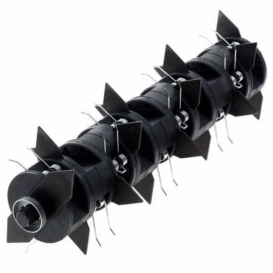 Lawn Scarifier Roller combined with blades and springs - 36cm