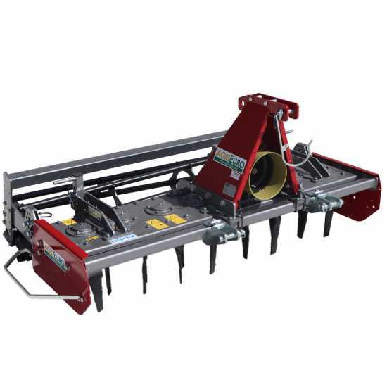 RF170 Power Harrow - 170 cm Working Width -16 Blades Light Series- Cage Roller