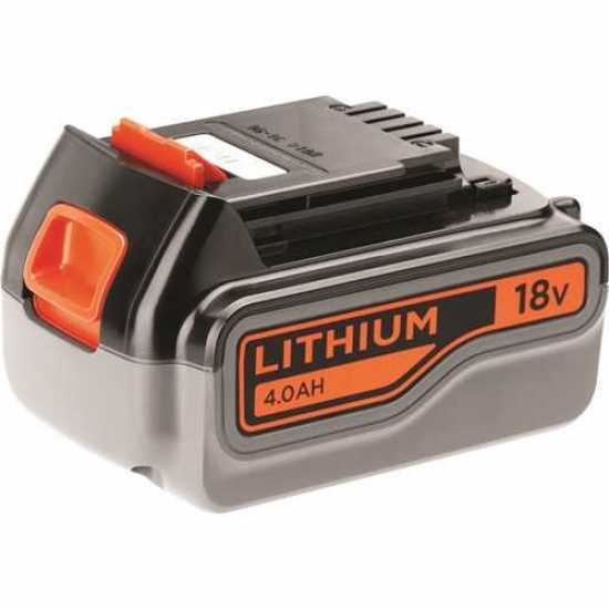 Additional Battery for Black & Decker Products 18V - 4 Ah