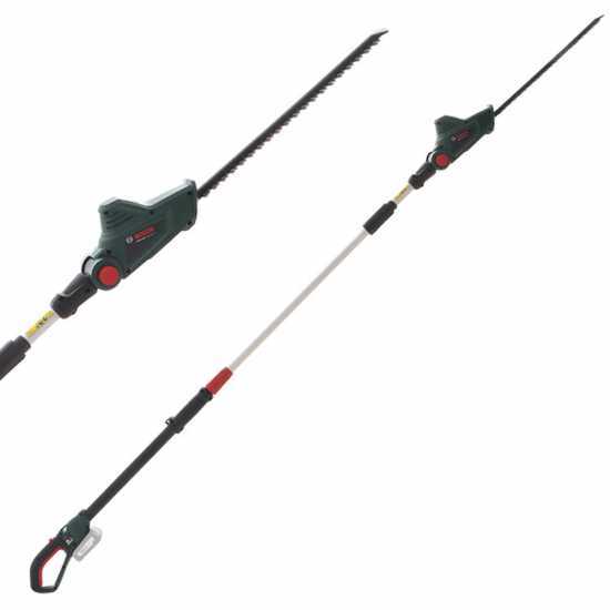 Bosch UnversalHedgePole 18 electric hedge trimmer on telescopic extension pole - WITHOUT BATTERY