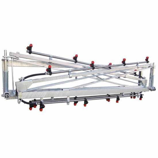 galvanised mechanical weed control bar 12 m, 24 membrane jets