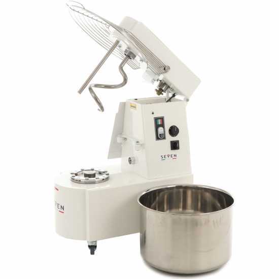Seven Italy GHR 50 2V - Spiral mixer - 400V - With wheels and timer - 2 Speeds