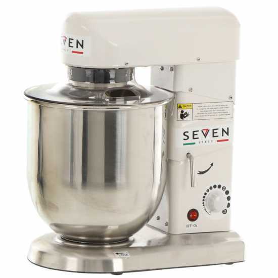 Seven Italy FP110 - Planetary mixer - STAINLESS STEEL bowl 10 litres - Multi tool