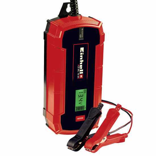 Einhell CE-BC 10 M - Automatic Car Battery Charger - 12 V - up to 200Ah car and motorbike batteries