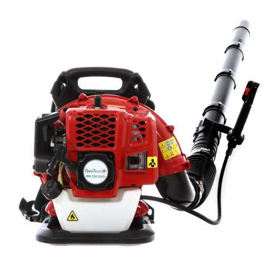 GeoTech BB530EVO Heavy-duty 2-stroke Backpack Leaf Blower - EURO 5 Engine - Air Filter