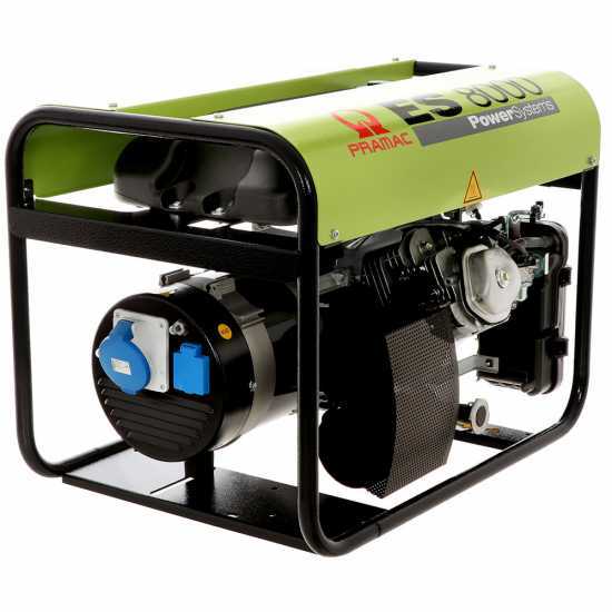 Pramac ES 8000 - 6.4 kW Power Generator - DC 5.4 kW Single-phase