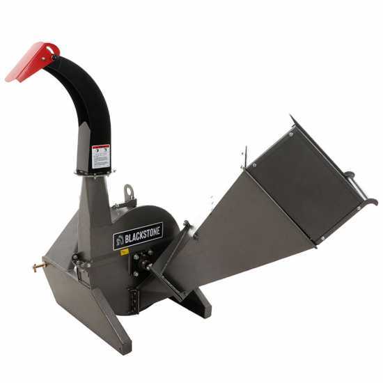 BlackStone BTC 100 - Tractor-mounted garden shredder - 4-blade cutting system - 100mm lumber cutting diameter