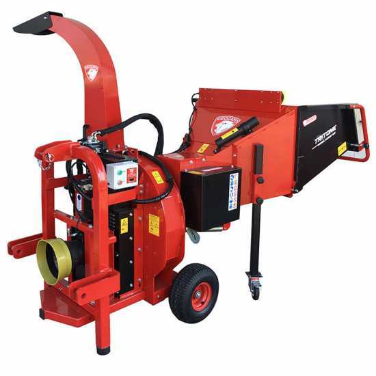 Ceccato Triton Mega Monster P.T.O. - Tractor-mounted garden shredder - Hydraulic transmission