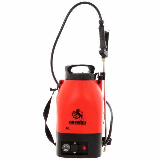 Ausonia - Battery-powered Shoulder Sprayer Pump - 6 L Tank - 4 Bar 