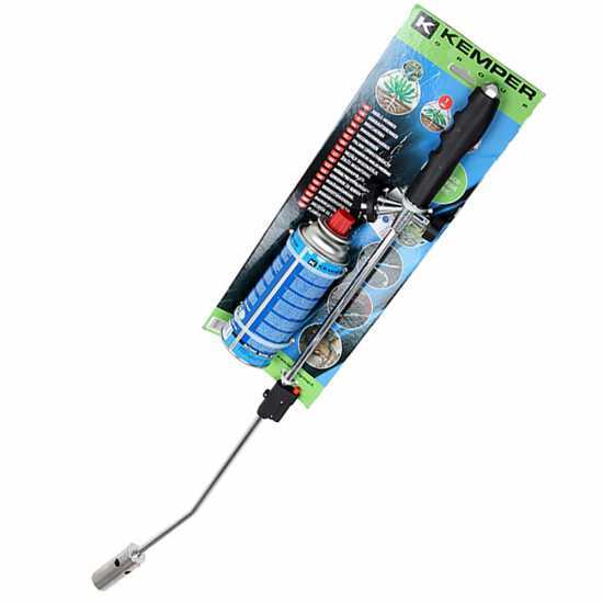 Kemper 1047GBPB - Eco-friendly herbicide weed burner with butane cartridge