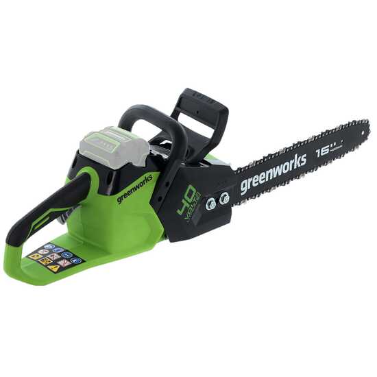 Greenworks GD40CS18 - 40V Electric Chainsaw - WITHOUT BATTERY AND CHARGER
