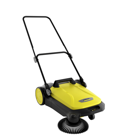 K&auml;rcher S 4 Manual Hand-push Power Sweeper with collection basket - 20 L Collector