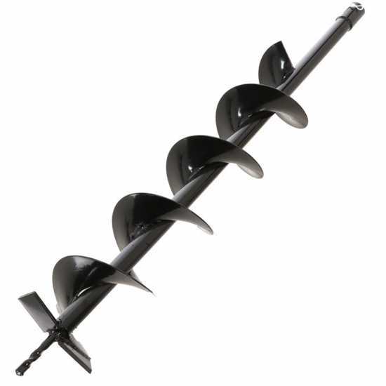 120 mm Auger Bit for BlackStone Post Hole Borers - 20 mm Transmission Coupling