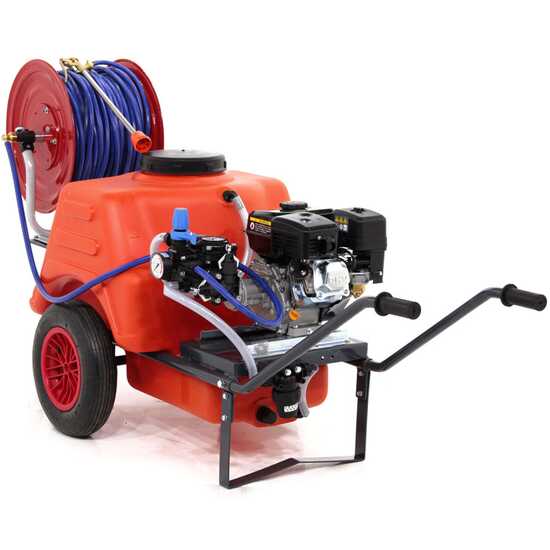 Comet MTP MC 25 Loncin Sprayer Pump  and Dal Degan 150 L Tank Trolley Kit