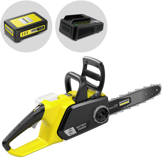 Karcher CNS 18-30 - 18V 2.5Ah battery-powered electric saw - 30cm blade