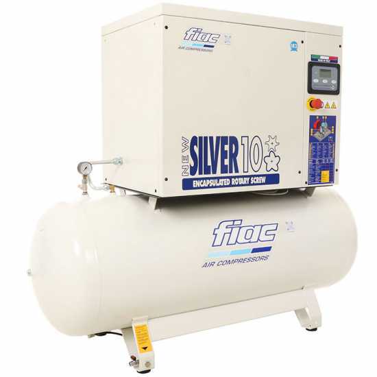 Fiac NEW SILVER 10/300 - Rotary-screw Air Compressor - 10 bar Max Pressure