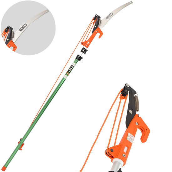 GeoTech SV-375 - Pruning saw with telescopic pole 175-400 cm