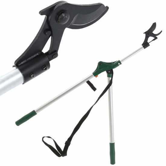  GeoTech FGP-110 - Pruning Shear on extension pole with long handle