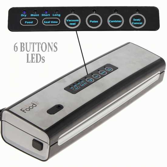 Royal Food TPR330 INOX - Vacuum Sealer - 32 cm Sealing Bar