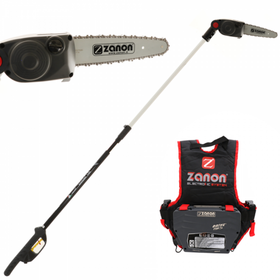 AL 200 Zanon Rino Battery-powered Pruner on Extension Pole - 50.4 V 6.4Ah