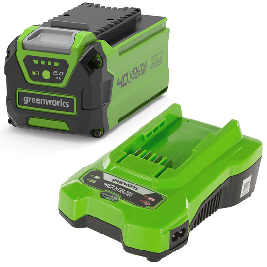 Greenworks Starter kit 40V 2Ah Battery  + Battery Charger
