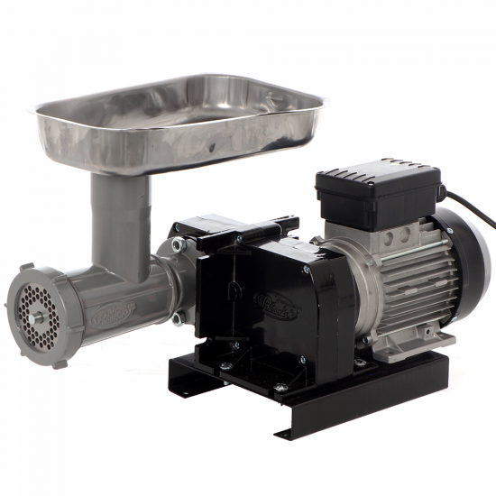 Palumbo Pavi L22 Meat Mincer Stainless Steel Body with 1 Hp Electric Motor