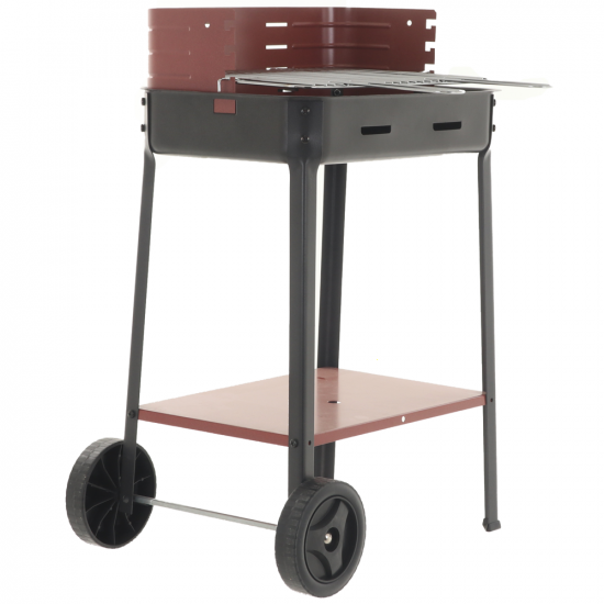 Mille Flavia c/r 45 - Handmade charcoal barbecue - 45,5x29,5 cm